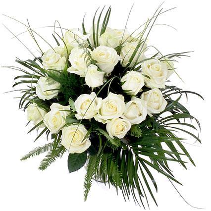 White Roses Bouquet