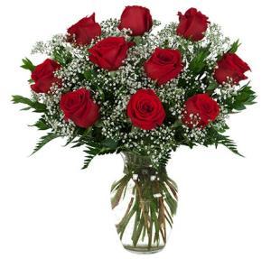 10 Red Roses