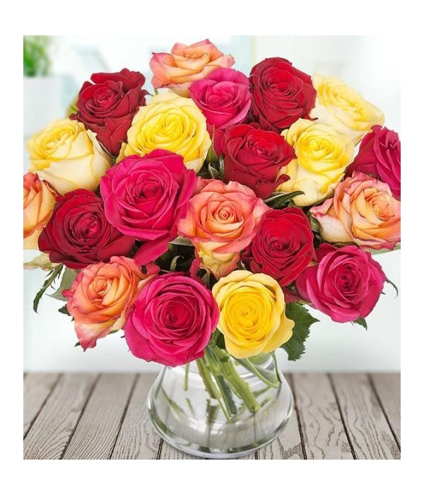 Fiery Roses