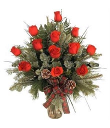 12 Christmas Roses