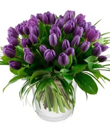 Purple Tulip Bouquet